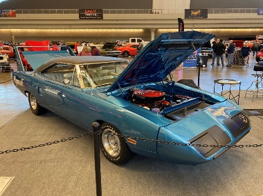Pic 17 John Borgen of Gibsonia, PA and his 1970 Plymouth Superbird
