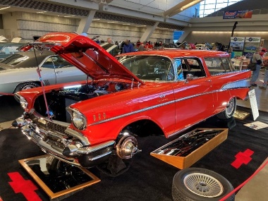 Picture41 Denny Mascari of Allison Park, PA and his 1957 Chevrolet Nomad